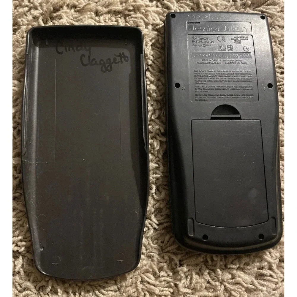Texas‎ Instruments TI-83 Plus Graphing Calculator - Black Tested And Works